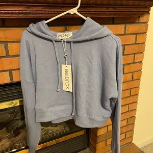 Wildfox -new with tags Cropped Hoodie